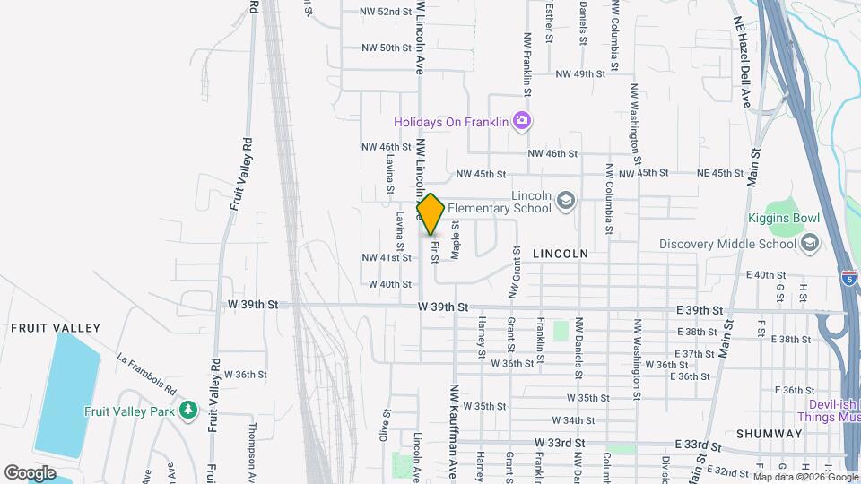 4118 Fir St Map and Location Details