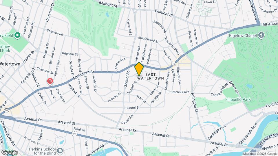 234 Boylston St, Unit 2 Map and Location Details