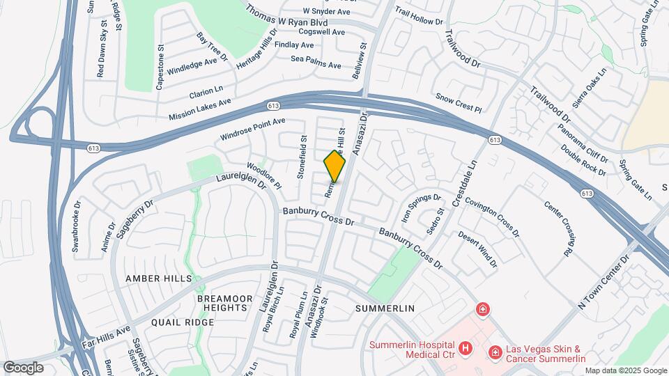 1528 Remembrance Hill St Map and Location Details