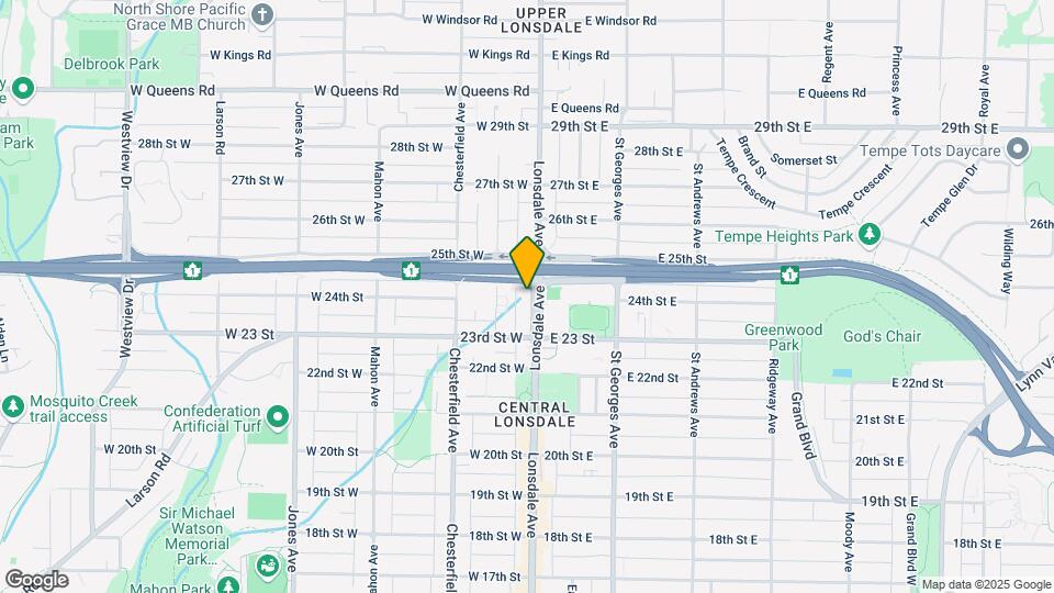 2369 Lonsdale Av Map and Location Details