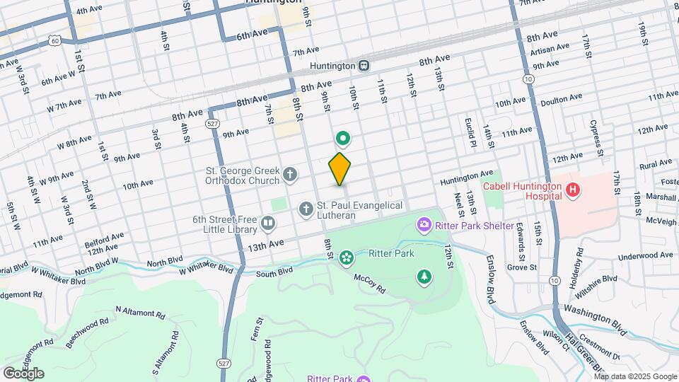 1127 9th St Map and Location Details