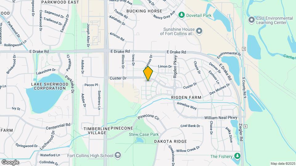 2802 Kansas Drive Map and Location Details