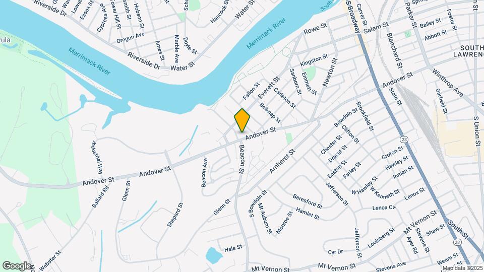 586-594 Andover St Map and Location Details