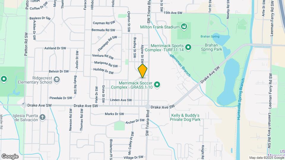 3505 Alpine St SW Map and Location Details