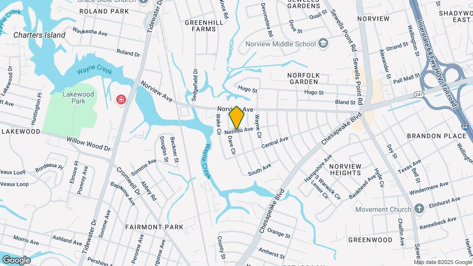 3841 Chatham Cir Map and Location Details