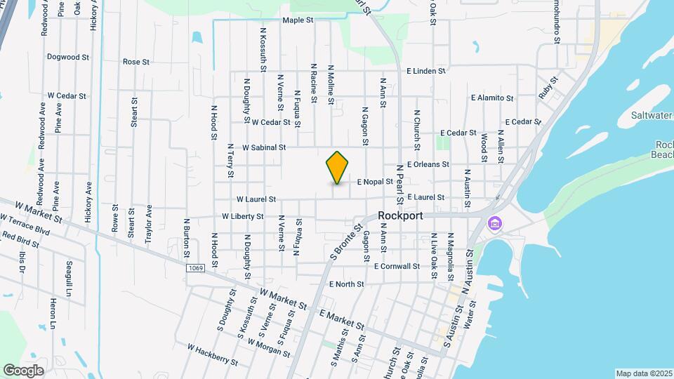 610 N Moline St Map and Location Details