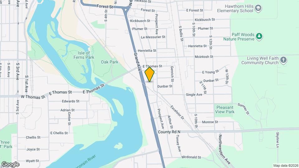 613 Floral Ave Map and Location Details