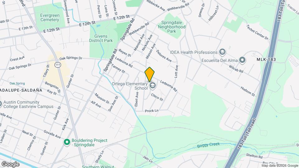 1136 Garland Ave Map and Location Details