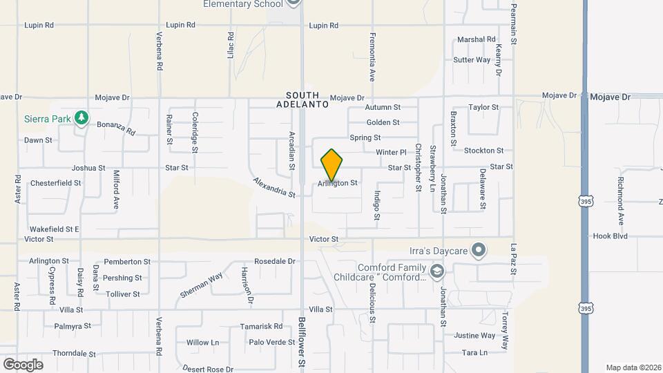11381 Arlington St Map and Location Details