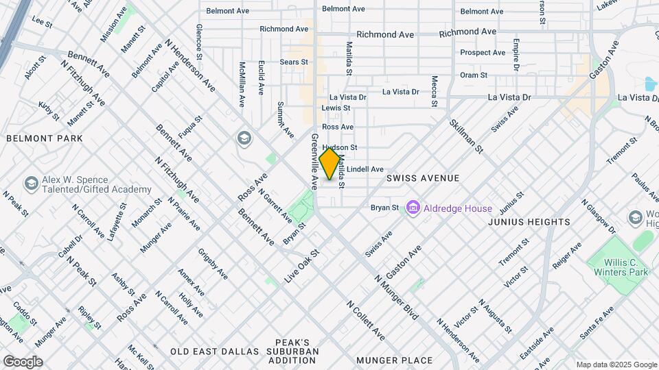 5605 Bryan Pkwy Map and Location Details