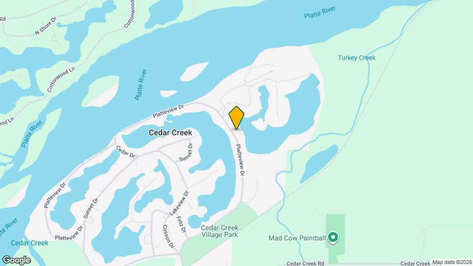 1055 Platteview Dr Map and Location Details