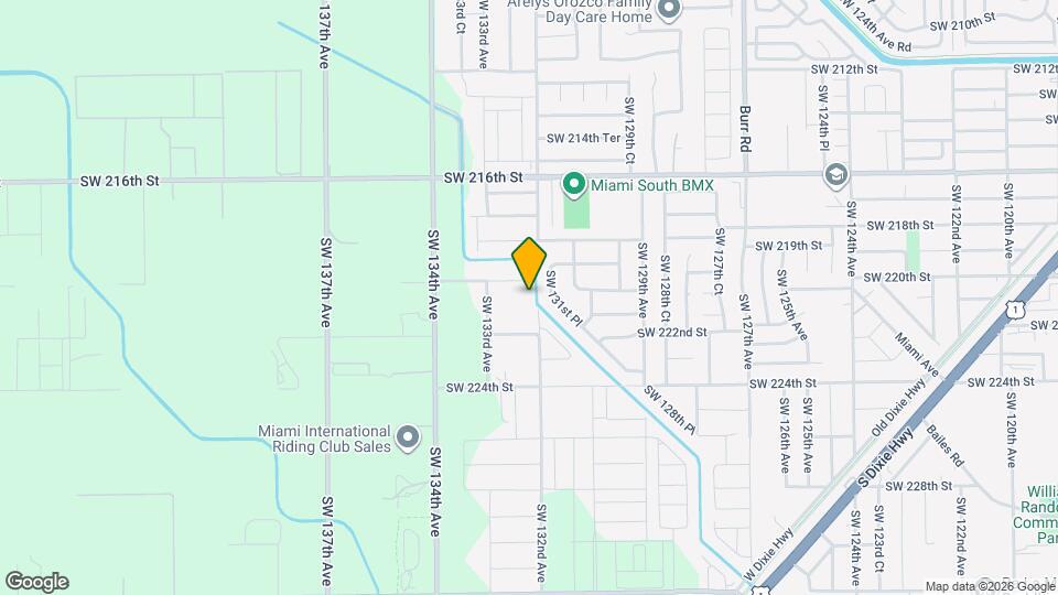 13210 SW 220th St Map and Location Details