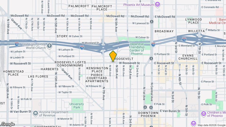 517-523 W Roosevelt St Map and Location Details