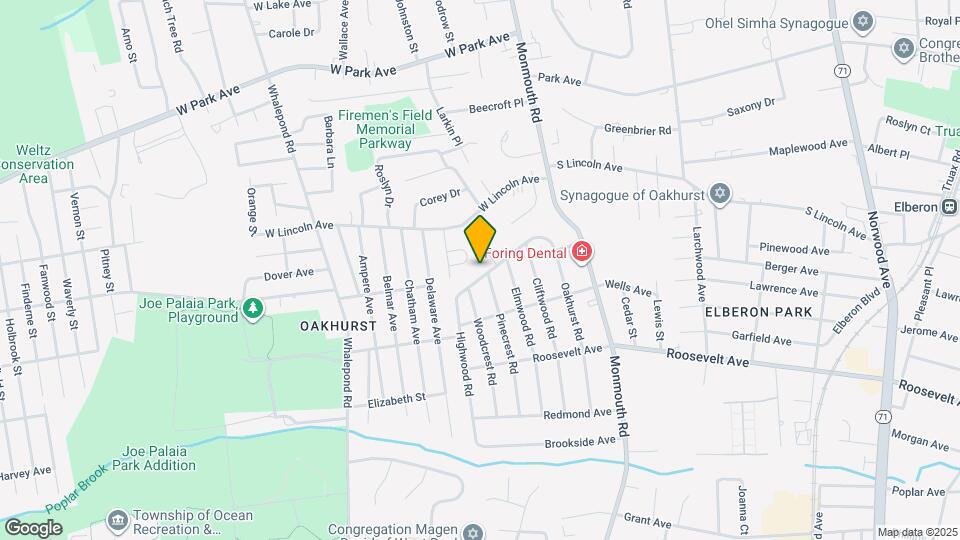 451 Harnell Ave Map and Location Details