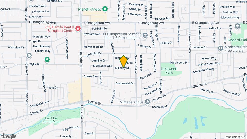 2508 Kilkenny Dr Map and Location Details