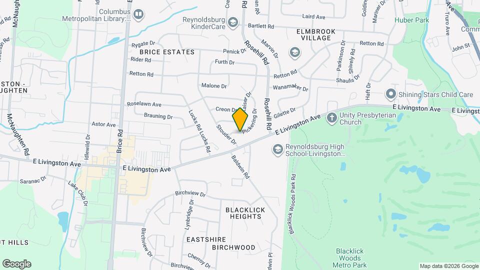 1810 Pickering Dr Map and Location Details