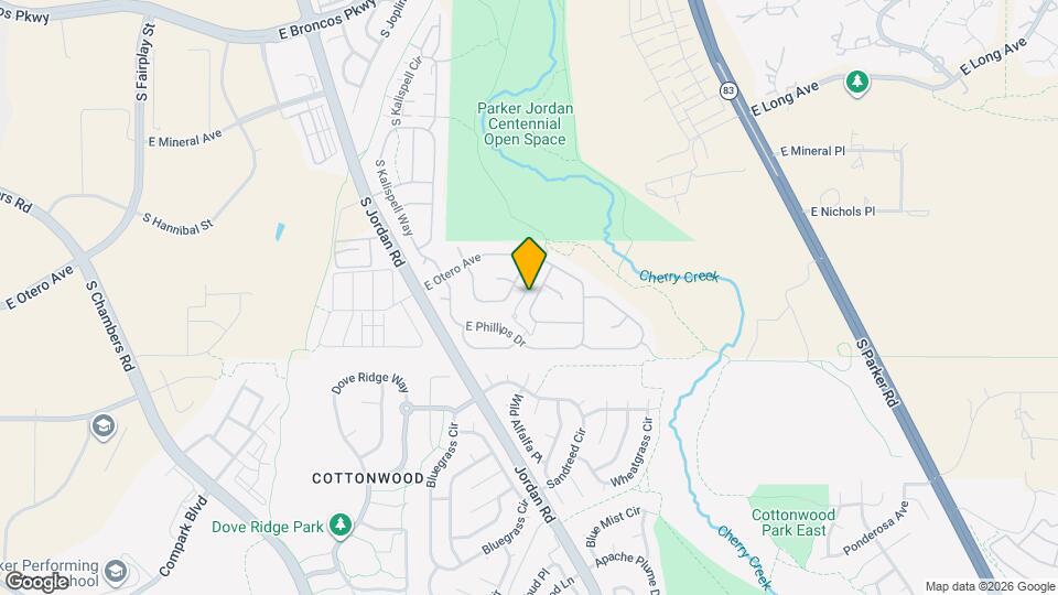 8151 S Mobile Way Map and Location Details