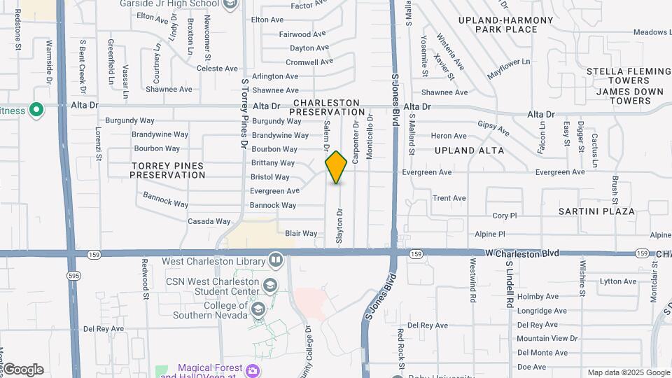 800 Slayton Dr Map and Location Details