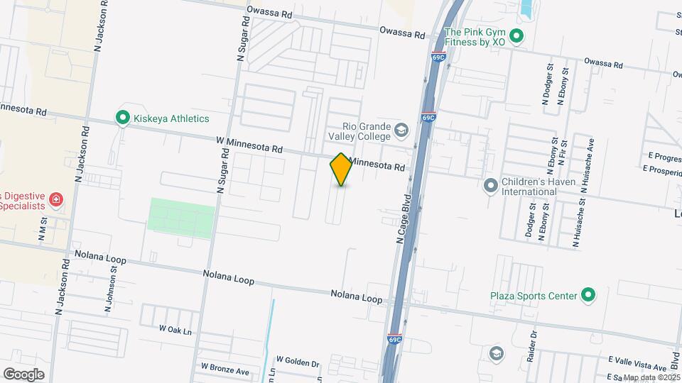 5007 N Hiawatha Dr Map and Location Details