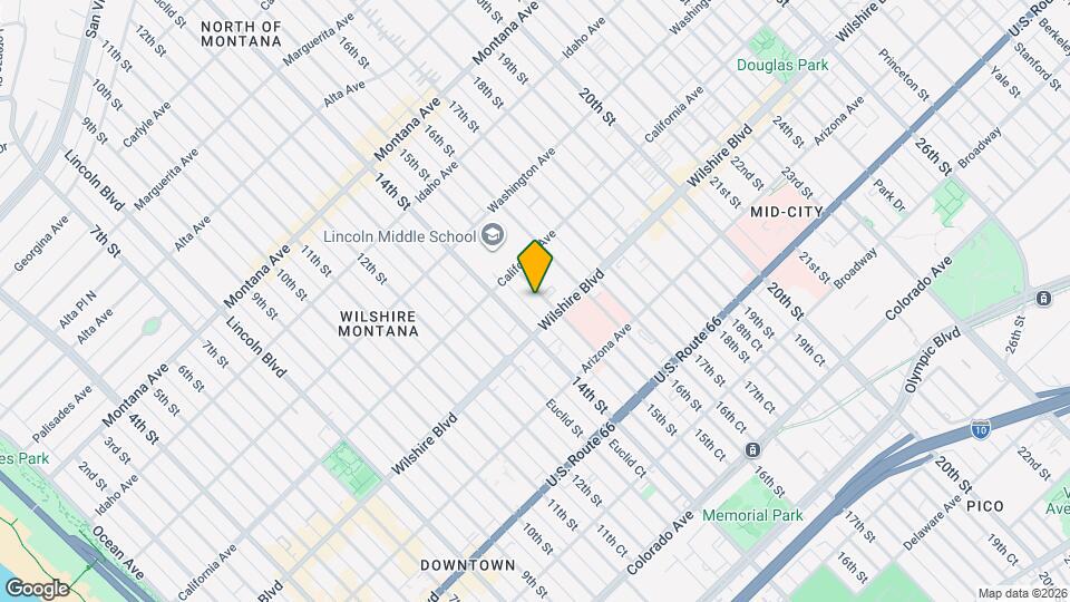 1138 15th St Map and Location Details