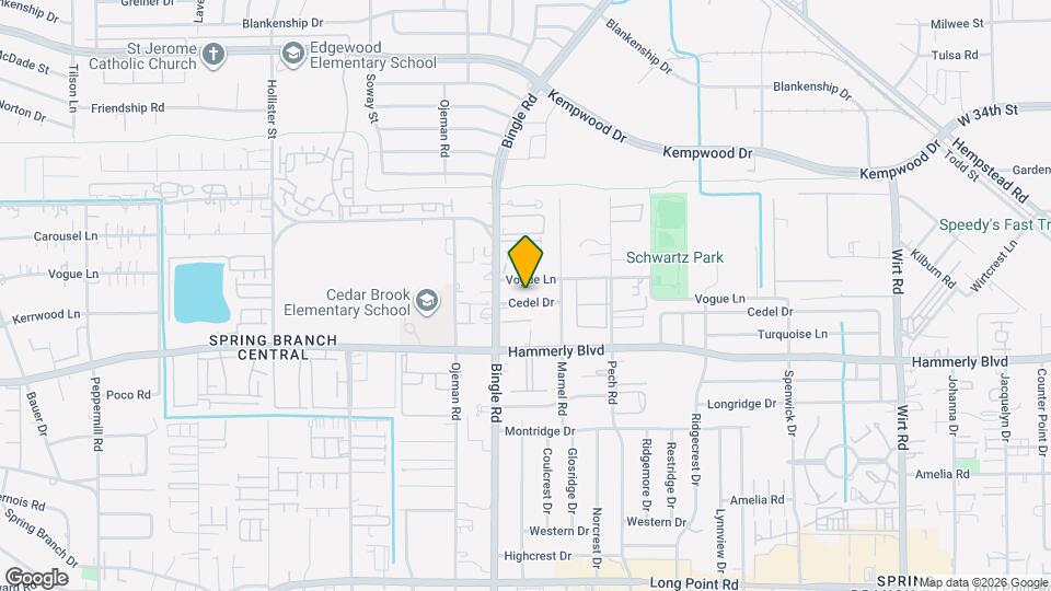 8526 Cedel Dr Map and Location Details