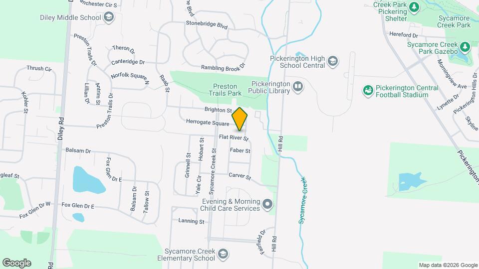 426 Flat River St Mapa y Detalles de la Ubicación