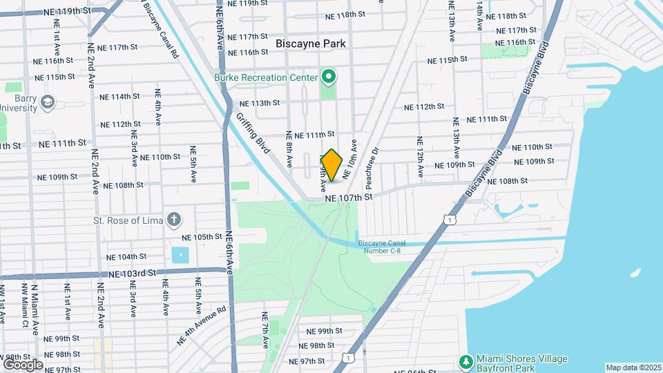 920 NE 108th St Map and Location Details