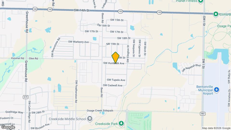 2401 SW Huntwick Ave Map and Location Details