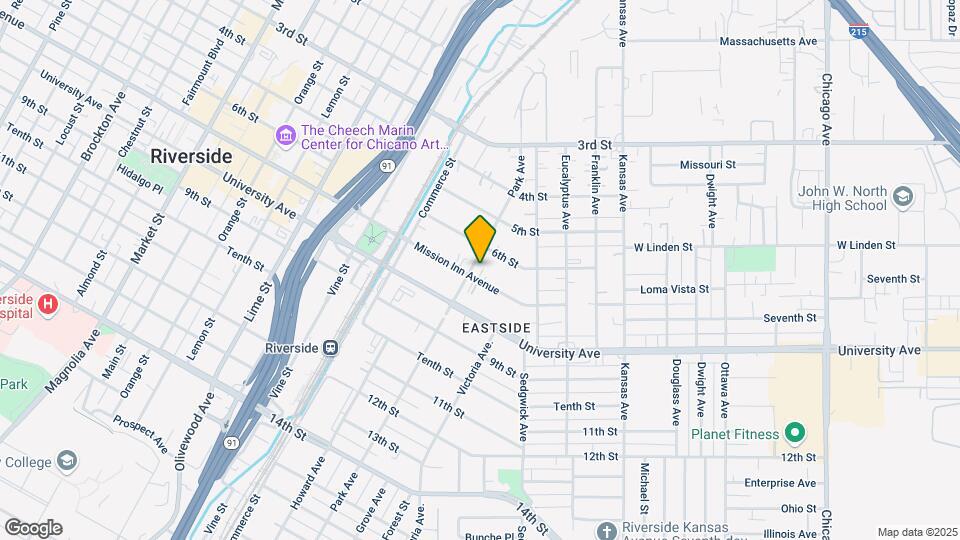 2851-2859 7th St Map and Location Details