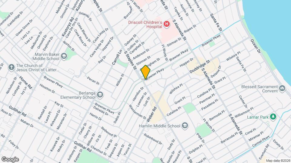 1041 Brawner Pkwy Map and Location Details