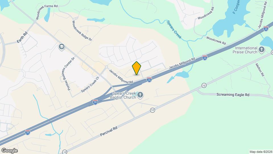 1084 Cornelia St Map and Location Details