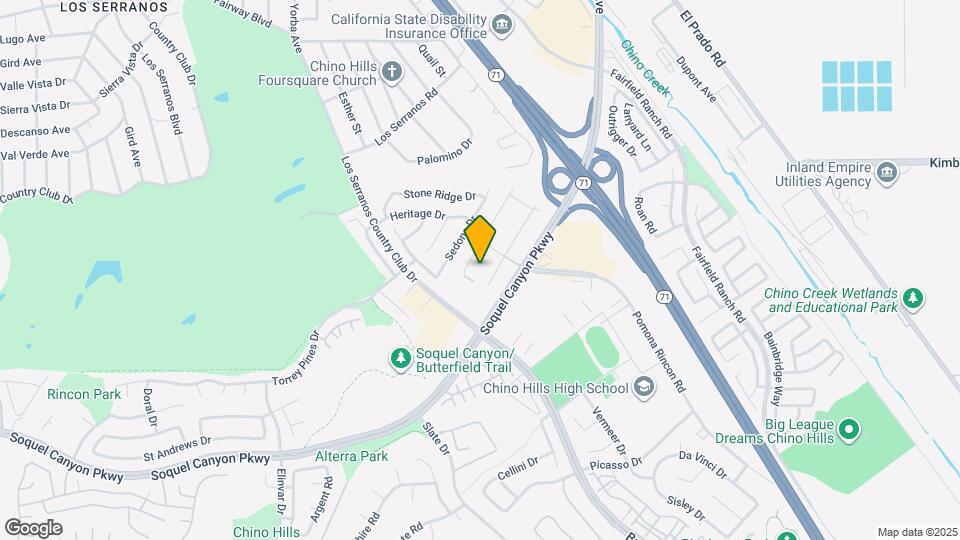 15940 Ellington Wy Map and Location Details