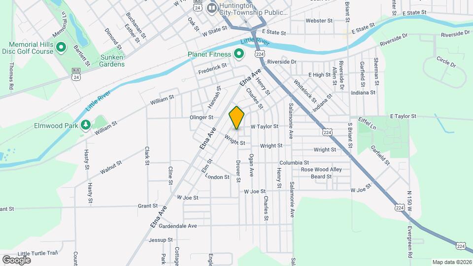 818 Drover St Map and Location Details