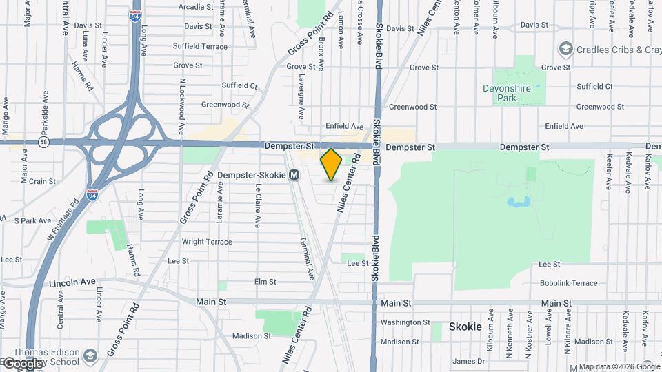 4921 Crain St, Unit 2C Mapa y Detalles de la Ubicación