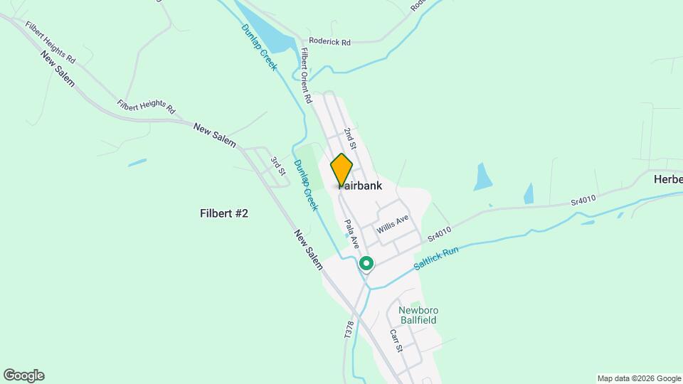 537 Filbert Orient Rd Map and Location Details