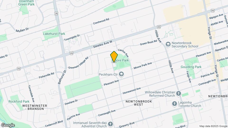 93-93 Peckham Ave Map and Location Details