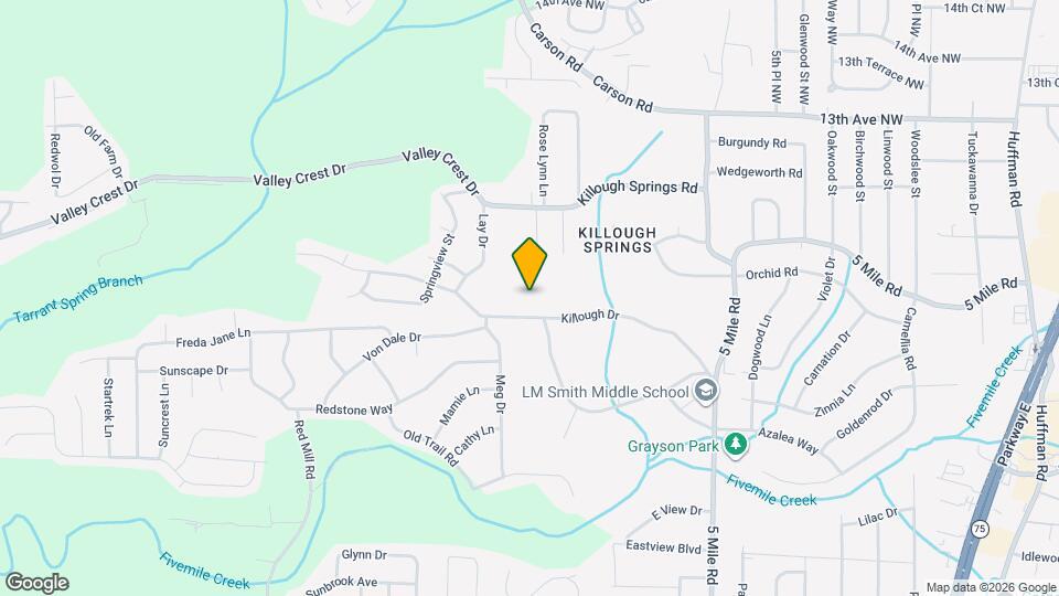 217 Killough Dr Map and Location Details