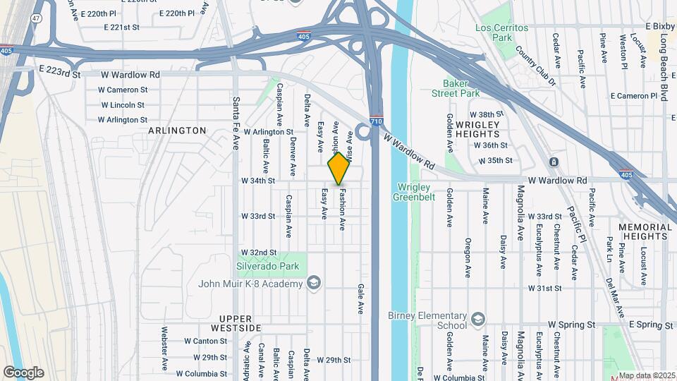3375 Fashion Ave Map and Location Details