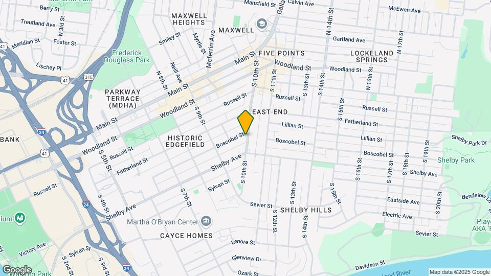 934 Boscobel St Map and Location Details