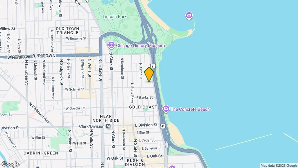 The Deco North Lake Shore Mapa y Detalles de la Ubicación