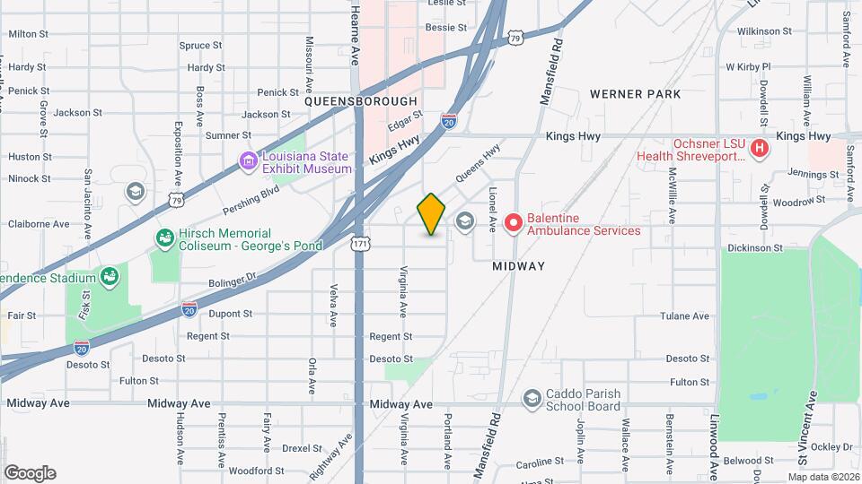 2520 Merwin St Map and Location Details