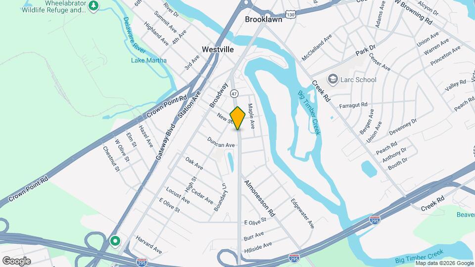 224 Delsea Dr Map and Location Details