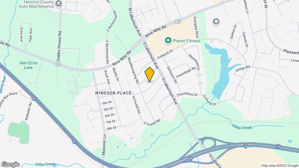 4706 Glenspring Rd Map and Location Details