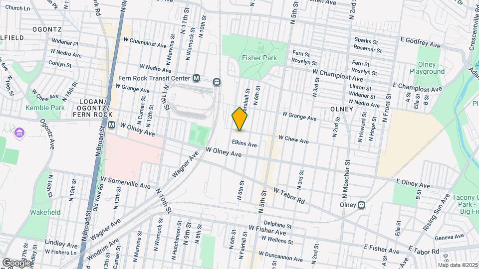 618 W Chew Ave Mapa y Detalles de la Ubicación