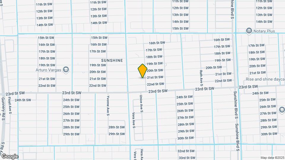 3603 21st St SW Map and Location Details