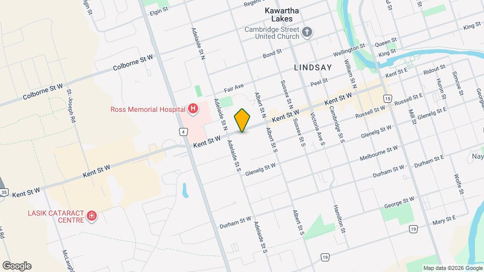 255 Kent St W Map and Location Details