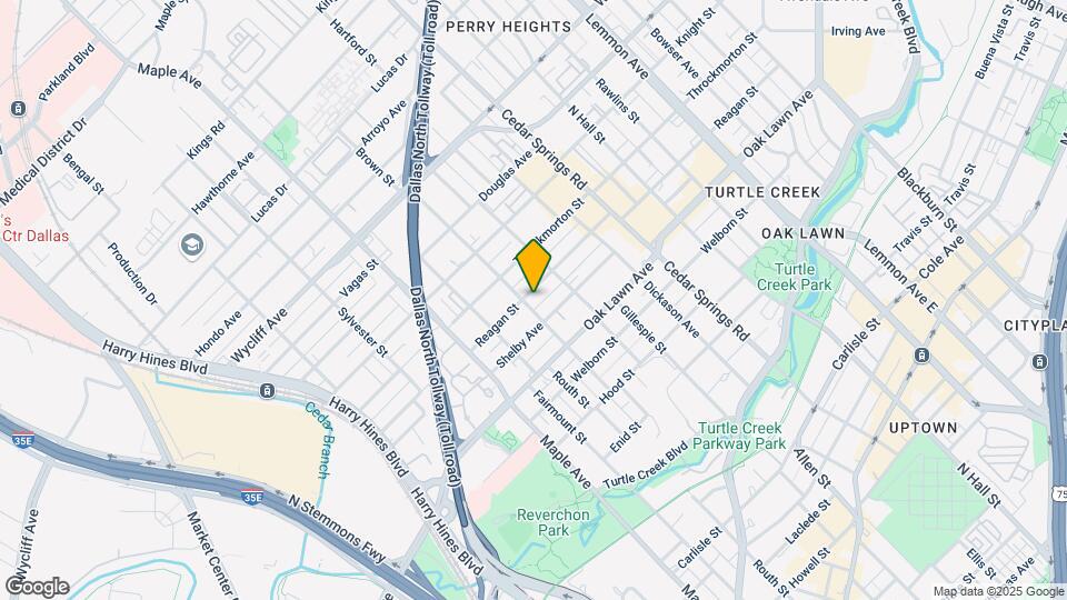 2706 Reagan St Map and Location Details