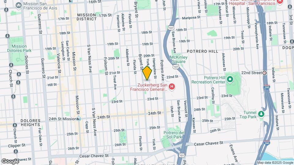 2712-2730 22nd St Map and Location Details