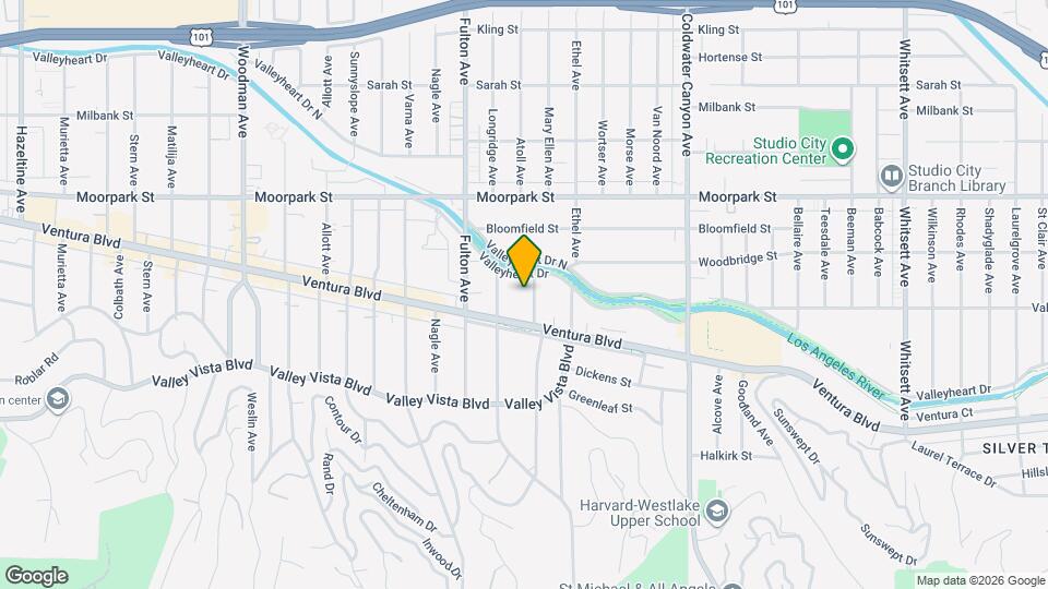 4235 Mary Ellen Ave Map and Location Details