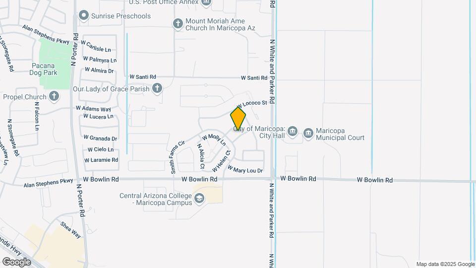 40164 W Bonneau St Map and Location Details